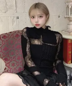 ダーリッチパッチワークデザイントップス