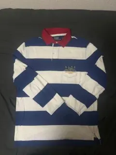 00s Ralph Lauren ラルフ M ラガーシャツ 長袖ポロシャツ L