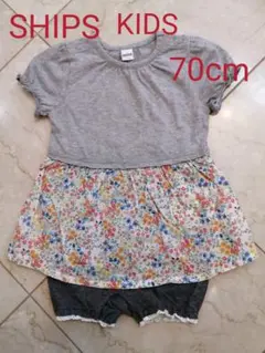 SHIPS　KIDS　カバーオール　70cm