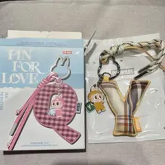 【正規品】ラブブ　イニシャルチャームY