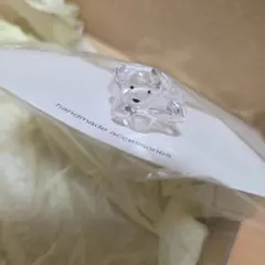 はしるこいぬリング クリア
