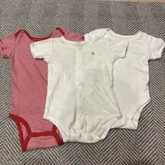 ベビー 肌着 半袖 ロンパース 80cm 90cm まとめ セット