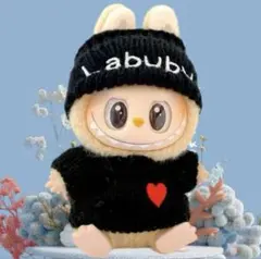 【未使用】らぶぶ　ニット　ぬい服　　着せ替え　洋服　秋冬ファッション　白　ラブブ