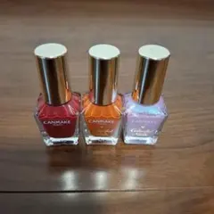 CANMAKE カラフルネイルズ 3色セット