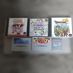 ゲームソフトセット プレステ、ファミコン、ゲームボーイ。