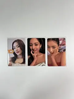 twiceジヒョ　トレカ　セット