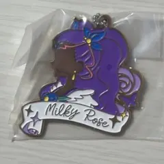 プリキュア一番くじ F賞 シルエットメタルチャーム ミルキィローズ