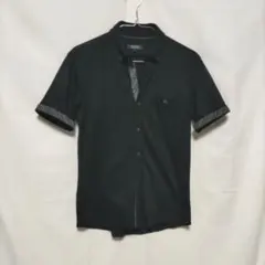 BURBERRY BLACK LABEL ブラックポロシャツ サイズ1/S