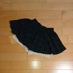 ☆ 女の子 キュロットパンツ ☆ キッズ スカート チェック 150