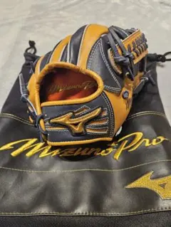 即戦力 ミズノプロ内野手硬式グローブ キャメル - メルカリ