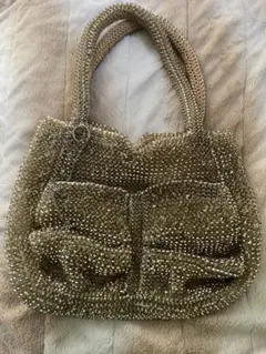 ANTEPRIMA ハンドバッグ　ゴールド