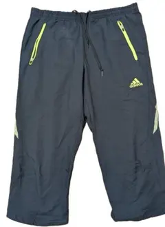 【adidas】ClimaLiteハーフパンツ 黒/黄 Mサイズ