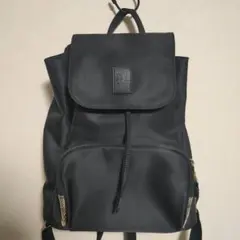 【高級・良品】ダックス リュック ナイロン チェック ブラック