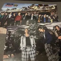 HIGH & LOW THE WORST CROSS クリアポスター