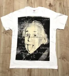 TWO FACE アインシュタイン 手刷り Tシャツ L Supremeボディーのサムネイル