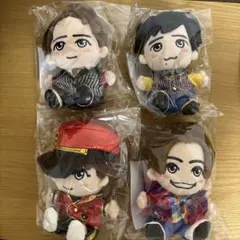 ３点紫赤青 rabbit 2 嵐 ぬいぐるみ 衣装 ちびぬい コスチューム 3点紫赤青 rabbit 2様専用 嵐 ぬいぐるみ 衣装 ちびぬい コスチューム