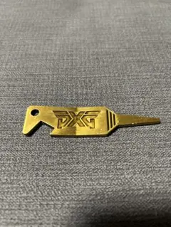 ゴルフ ディボットツール グリーンフォーク ゴールド