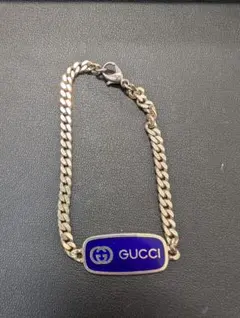 【希少 刻印あり】GUCCI グッチ ブレスレット シルバー925