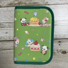昭和レトロ 動物&スイーツ ハンドメイド　お薬手帳ケース