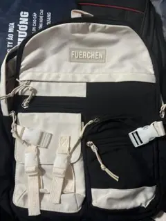 リュック・バックパック ホワイト・ブラック