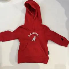 KANGOL 赤 フード付きトレーナー　新品未使用