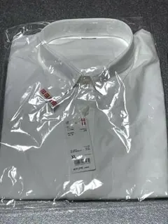 【ユニクロ】　UNIQLO ホワイトプルオーバーシャツ XL