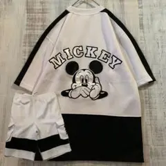 タグ付き ディズニー 上下セット 半袖 ハーフパンツ ビンテージ
