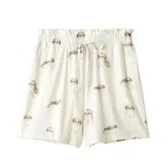 ジェラートピケ　シーズー柄ショートパンツ