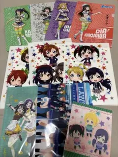 ラブライブ！クリアファイル10枚セット まとめ売り