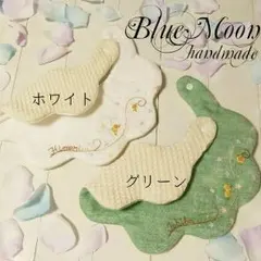 名入れ花柄スタイ＊オーダーメイド