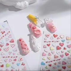 ハートデザイン ネイルシール