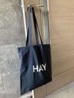 hay 新作　トートバッグ　navyのサムネイル
