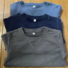 無印良品　トレーナー90✖︎3