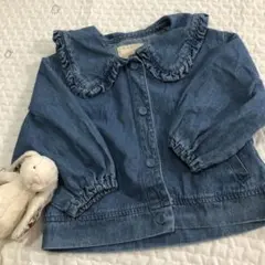 タイム値下げ　フタフタ　デニムジャケット　Gジャン　110