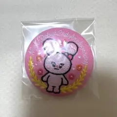 NiziU ミイヒ NIZOO ぴょんぴょん 刺繍缶バッチ 未使用