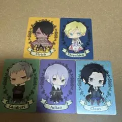 PSP乙女ゲーム 宵夜森ノ姫 カード 5枚セット