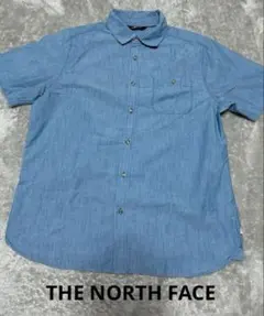 THE NORTH FACE 半袖シャツ ブルー　メンズLのサムネイル