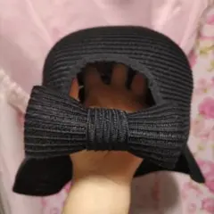 お値下げ 美品 しまむら バックのリボンが大人かわいい サイズ調節可能 帽子のサムネイル
