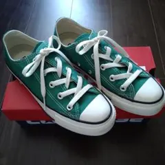 【コンバース】CONVERSE ALL STAR OX グリーン 23.0