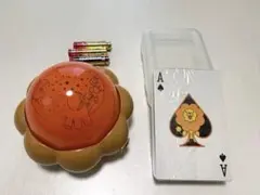 ミスドグッズセット 室内プラネタリウム（電池付き）・トランプ（非売品）