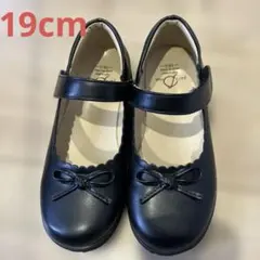 美品☆pai's Club ブラックフォーマルシューズ 19.0cm