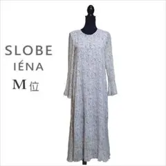 ♡SLOBE IENA♡スローブイエナ インド綿 花柄刺繍 ワンピース 長袖