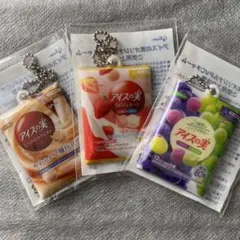 アイスの実　チャーム3種