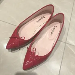 レペット repetto BRIGITTE ブリジット　レッドエナメルのサムネイル