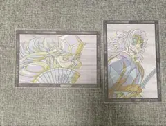 鬼滅の刃　ufotable ダイニング　おすそ分けポスカ　黒死牟　童磨