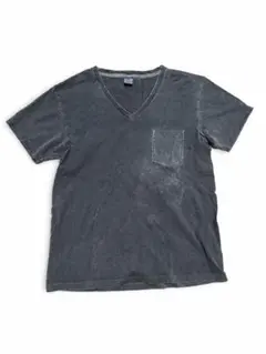 VELVA SHEEN ベルバシーン Vネック USA製 Tシャツ 그레이 M