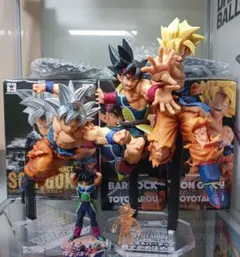ドラゴンボール　フィギュア　悟空　バーダック　とよたろう　ドラカプ　ドラ消し