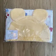 【新品未使用】ベビー フード付きタオル ミッキー ミニー
