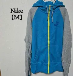 Nike 【M】ジャージジャケット 水色/グレー