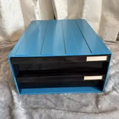 廃盤品 イケアリックスフルトブルーキャビネット（足無し） 希少品